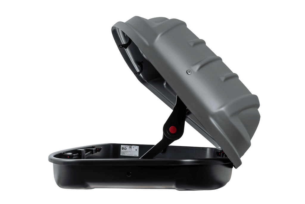 Cutie de portbagaj Inter Pack Stella 480 din kevlar argintiu (flexi fit G2)