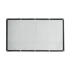 Barieră despărțitoare pentru câini LAMPA PET-2 din plasă, fixată pe scaunele din față, 115x65cm