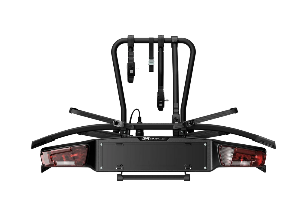 Platformă de remorcare GP Saturn cu adaptoare pentru trei biciclete (23.GP019-23.GP020-23.GP021)