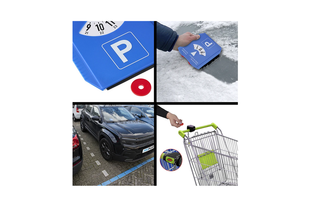 Disc de parcare ProPlus 630518 în 4 limbi cu racletă