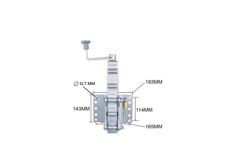 Cărucior electric de manevră pentru remorcă MINI MOVER GEN 3 2722 kg
