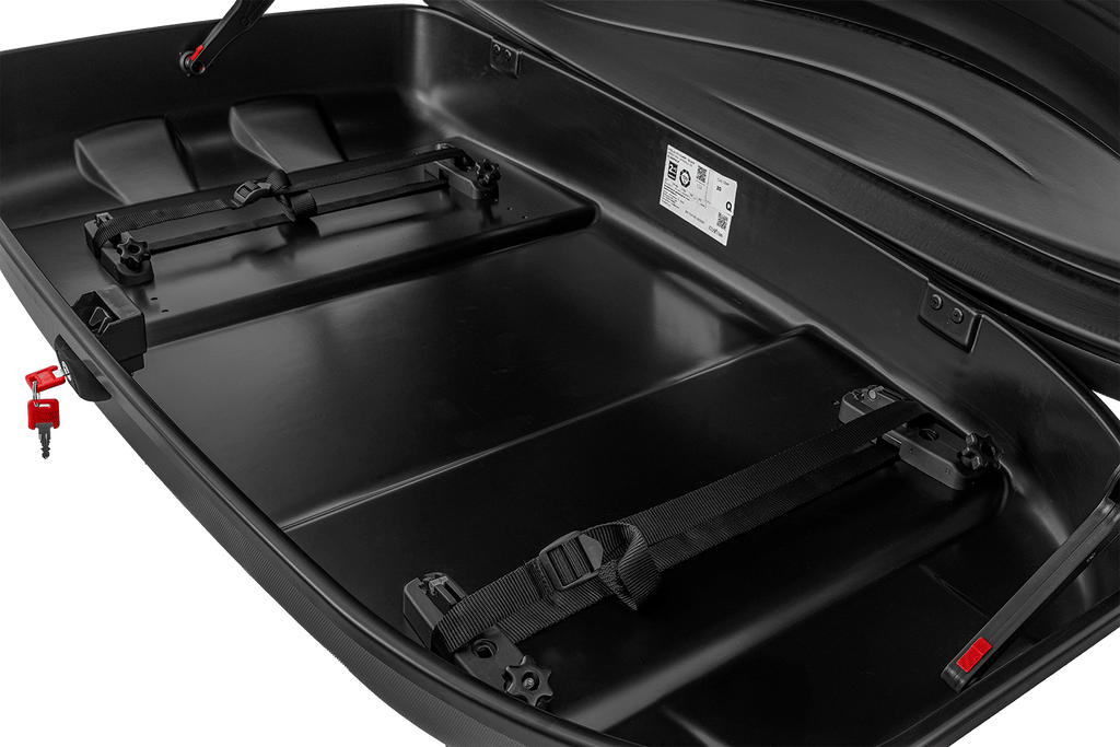 Cutie de portbagaj Inter Pack Stella 370, negru mat