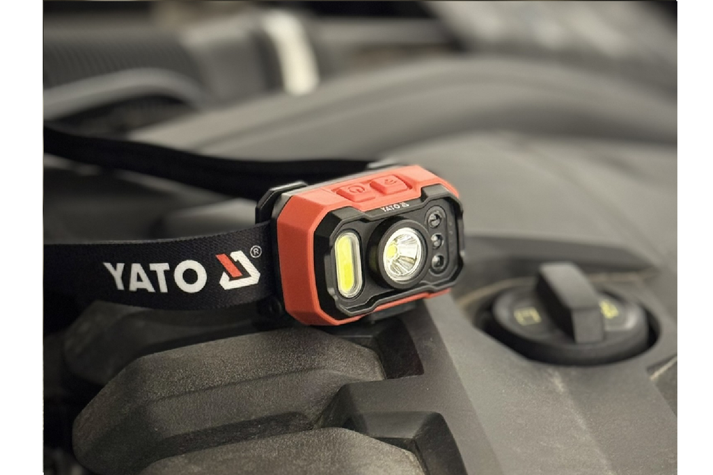 Lanternă frontală LED YATO YT-085942 cu senzor de mișcare 1000lm