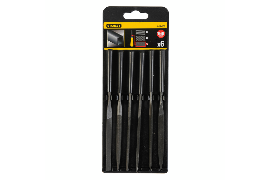 Set de șase pile cu ac STANLEY 0-22-500, lungime 160 mm
