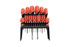 Set de șurubelnițe YATO YT-25982 cu 18 piese și suport