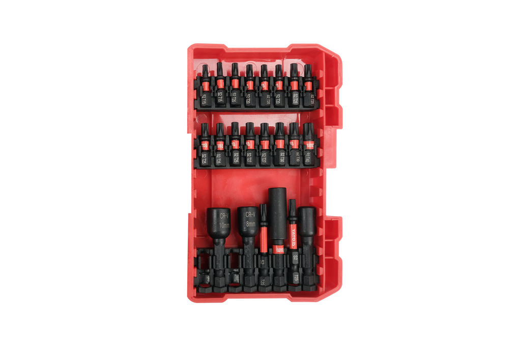 Set de biți pentru șurubelniță cu impact YATO YT-04617, 54 de piese