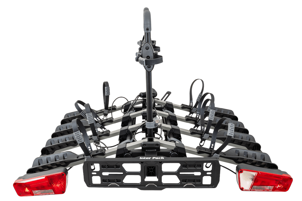 Inter Pack New Spider 4 - suport pentru 4 biciclete pe bara de remorcare
