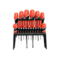 Set de șurubelnițe YATO YT-25982 cu 18 piese și suport