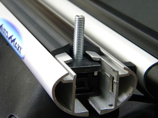 Profil T MF (caneluri) - adaptor pentru grinzi cu canelură în T - Inter Pack Traxer, Carver, Zenith