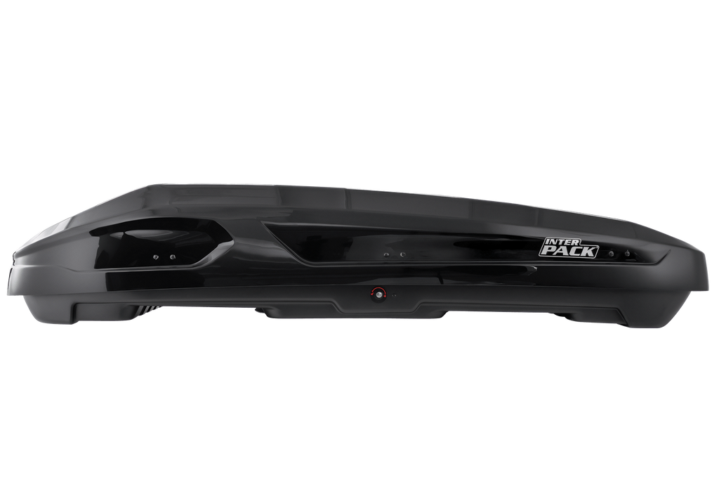 Cutie de portbagaj Inter Pack Monsun L, negru metalizat