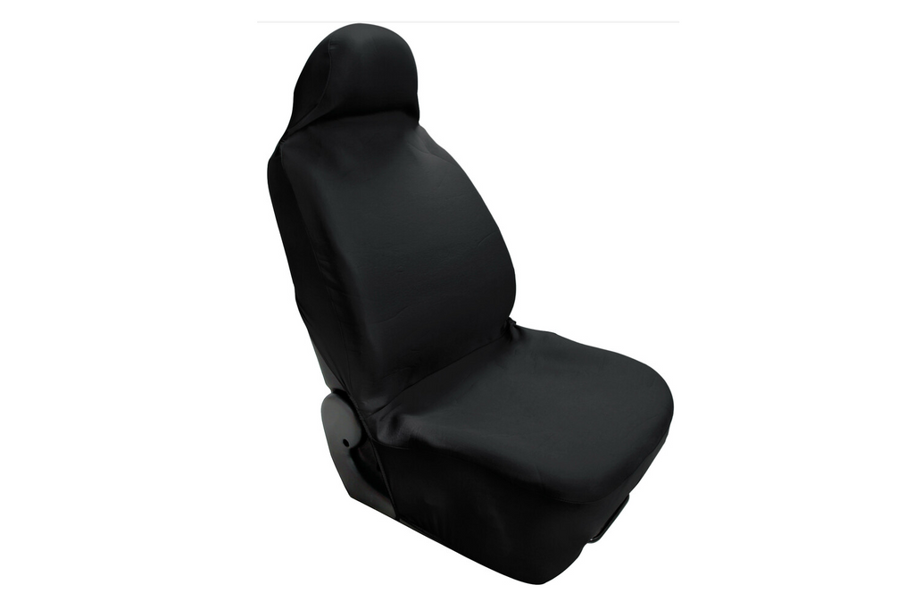 Husă auto LAMPA Quick Cover, neagră, pentru scaunul din față