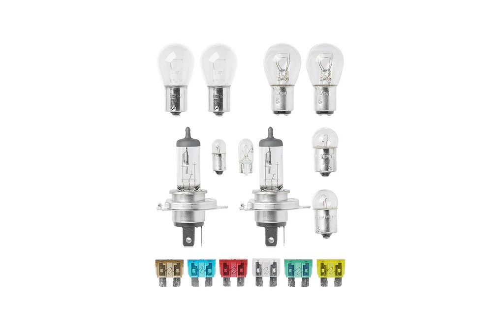 Set becuri H4 pentru rulote, mașini ProPlus 410134 Set de rezervă cu 16 piese