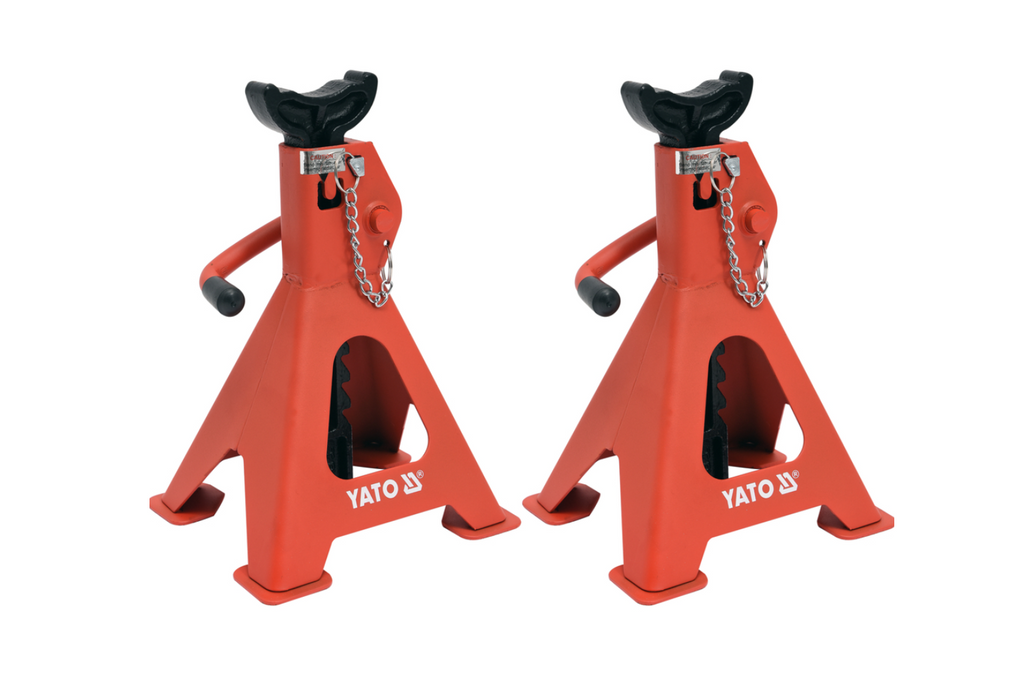 Set de două suporturi pentru cric auto YATO YT-17310, 2t