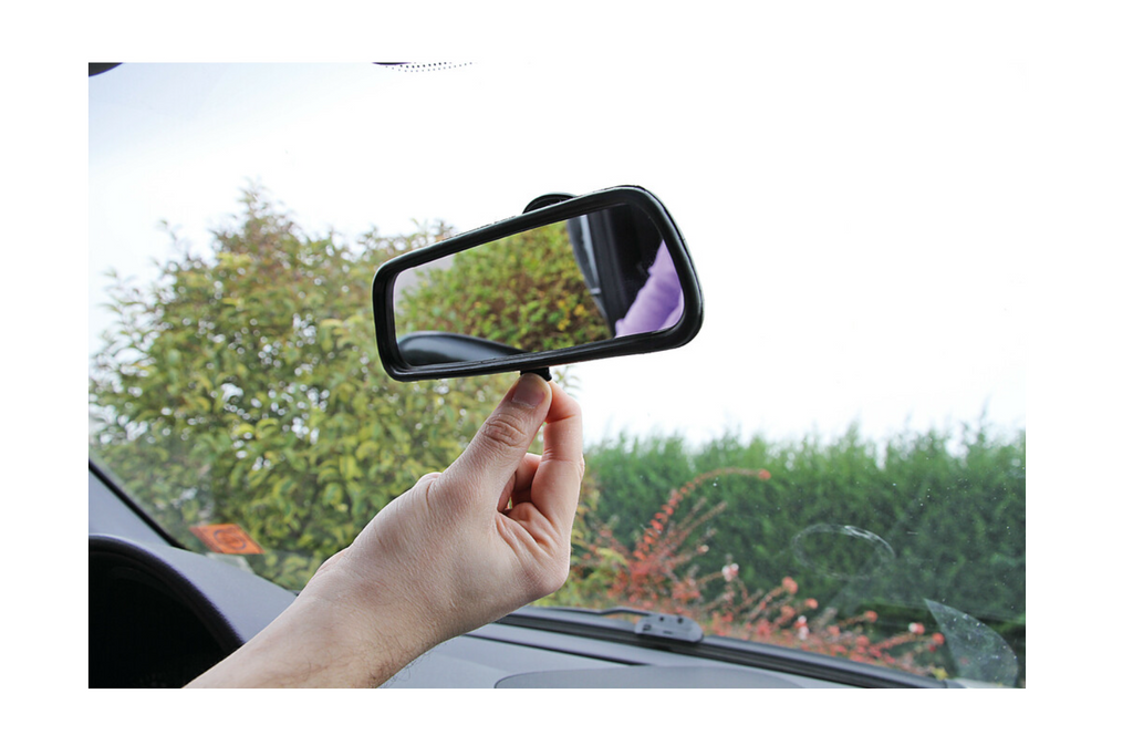 Oglindă retrovizoare interioară LAMP 213x55 mm