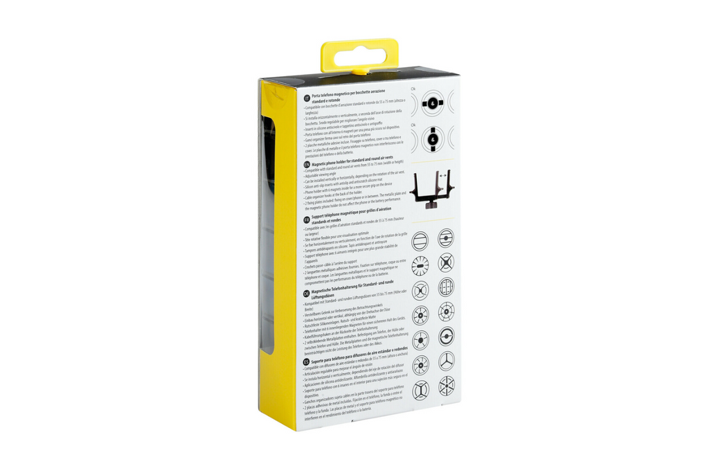 Suport magnetic pentru telefon LAMP Magneto Vent Pro pentru orificii de ventilație universale