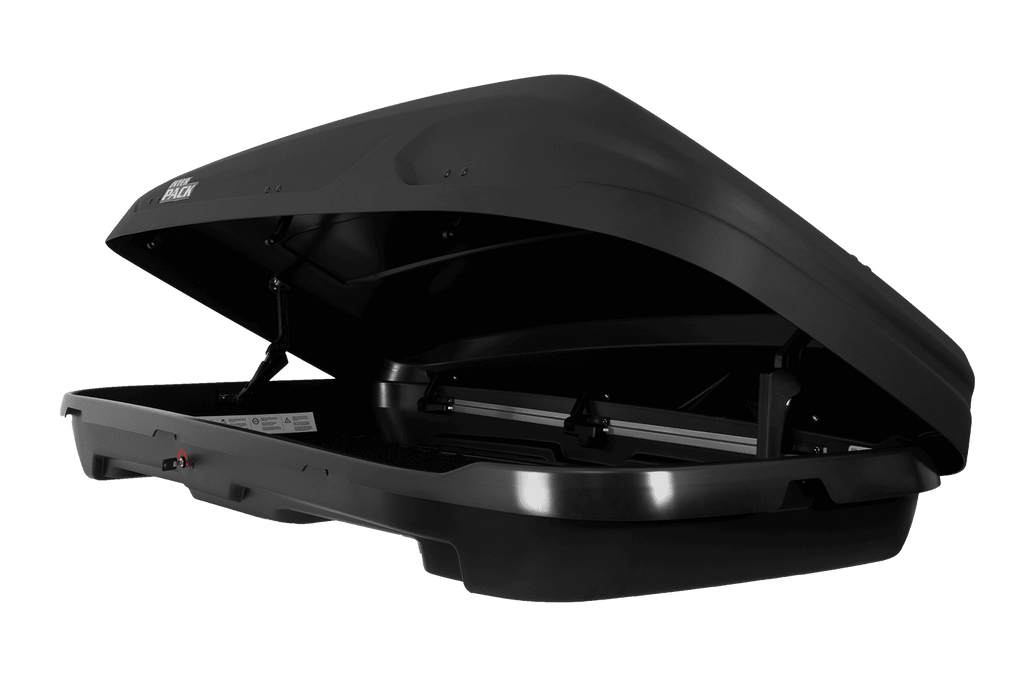 Cutie de portbagaj Inter Pack Monsun M, negru mat