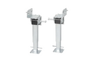 Set de două suporturi extensibile cu manivelă și montare ProPlus 361500 pentru remorcă platformă de 1000 kg 290-460 mm