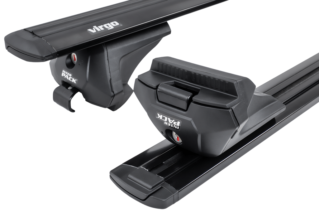 Bară de plafon Inter Pack Virgo IR 110 (G2) cu șine integrate (negru)