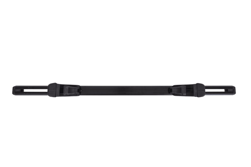 Portbagaj de plafon Eco Alubase 120 - suport universal din aluminiu pentru șine deschise (negru)