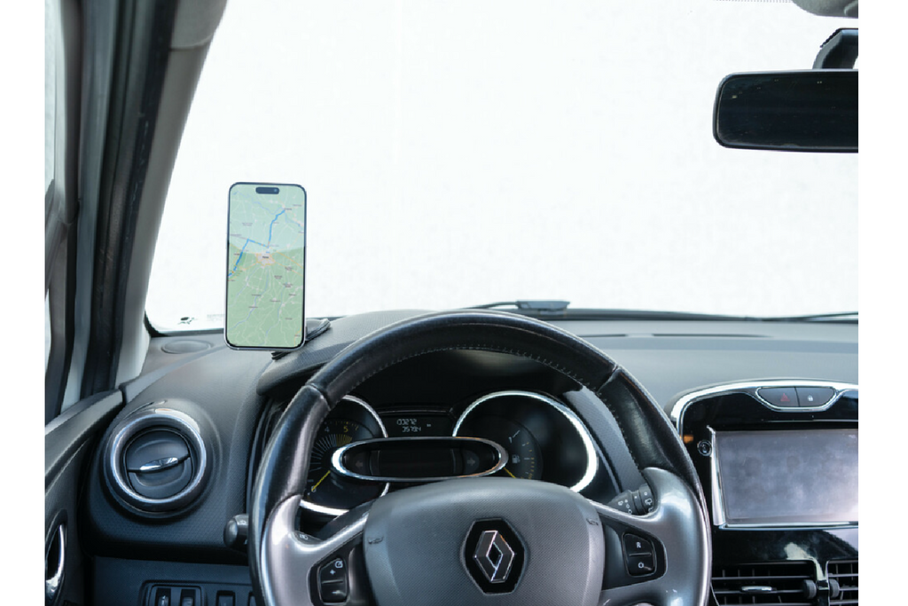 Suport magnetic pentru telefon Magneto Fin cu ventuză