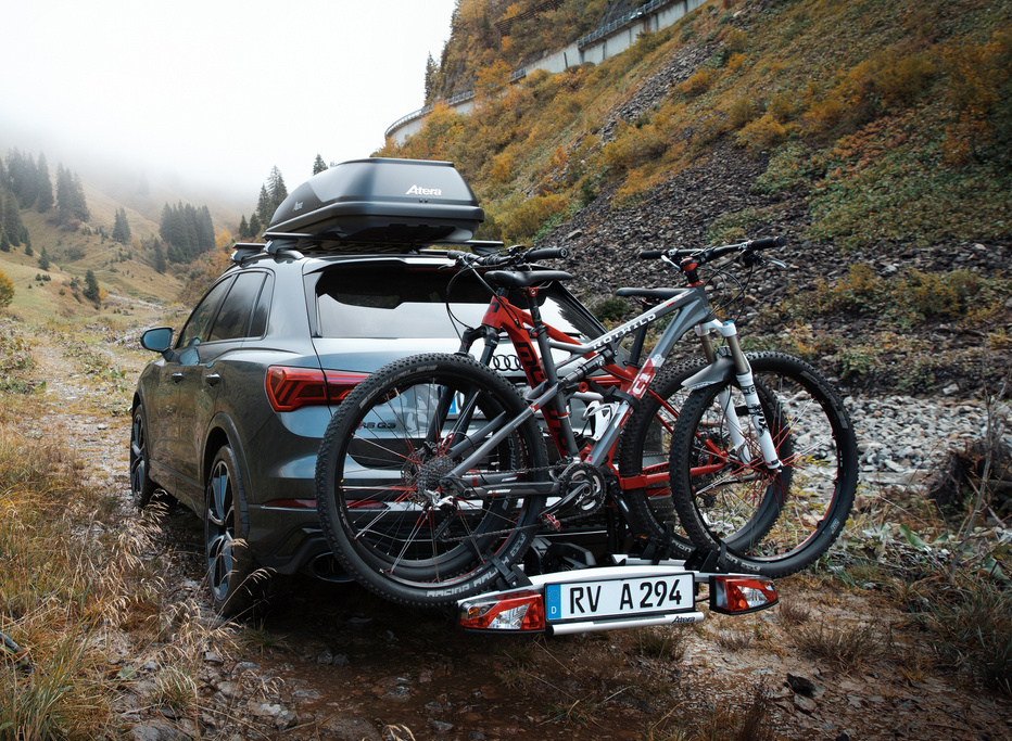 Atera Strada Trail 2 - suport pentru 2 biciclete pe bara de remorcare