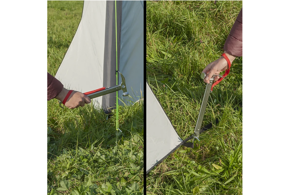 Ciocan de camping multifuncțional ProPlus 361751 pentru scoaterea cuielor