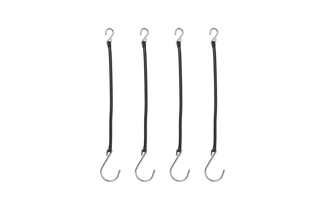 Set de patru cabluri de siguranță cu cârlige ProPlus 342130S lungime 285 mm