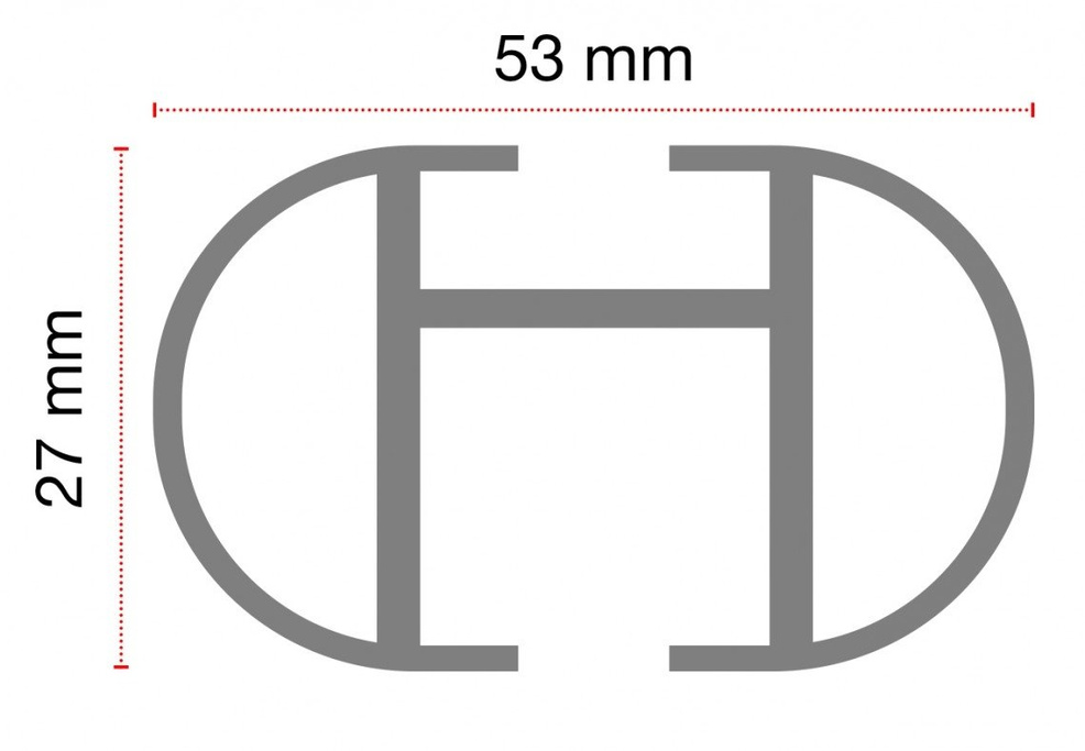 Bară de portbagaj universală G3 CL 60.110 pentru șine tradiționale și integrate din aluminiu