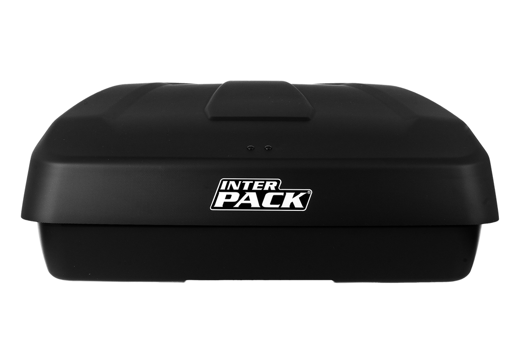Cutie de portbagaj Inter Pack Monsun M, negru mat