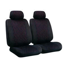 Set huse auto LAMPA Glamur negre, pentru locurile din față