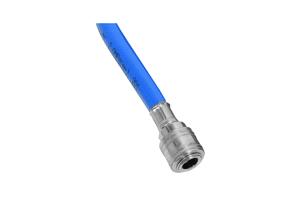 Furtun pneumatic YATO YT-24224 din PVC armat cu conectori rapizi 10 mm × 10 m