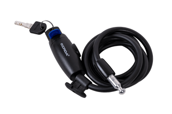 Lacăt spiralat pentru bicicletă GERDA 36501, lungime 150 cm