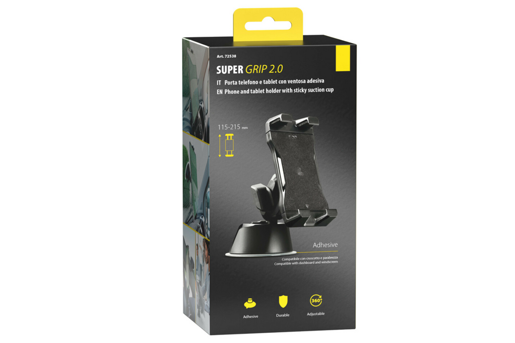Suport telefon/tabletă LAMP Super Grip cu ventuză autoadezivă