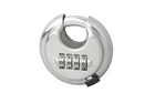 Lacăt rotund cu combinație, lacăt cu inele ProPlus 341317 și cod 70 mm