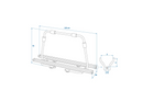 Suport de biciclete ProPlus 330242BL pentru remorcă, 40 kg, pentru 2 biciclete