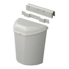 Coș de gunoi ProPlus 370402 cu capac pentru remorci, autorulote, 6L