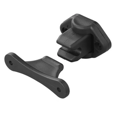 ProPlus 362622PMBK Zăvor pentru ușă de rulotă, mâner negru pentru ușă